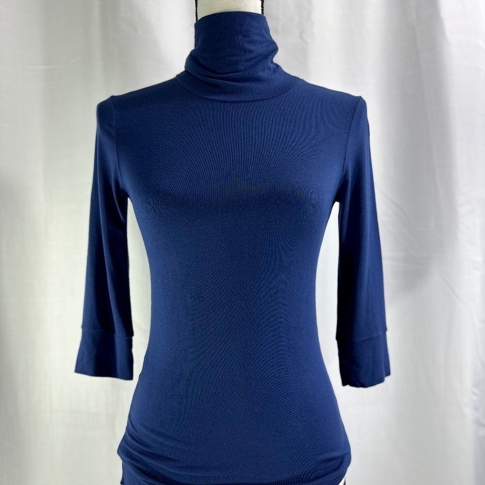 Rachel Pally Basic Pullover Turtleneck Shirt Top … - image 1